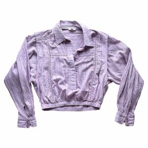 Anthropologie Pilcro xs top purple